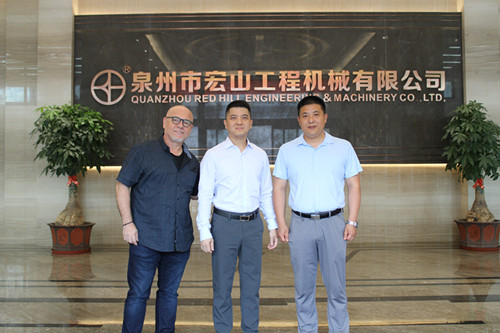 EPIROC GROUP visited Red Hill Machinery to promote cooperation 