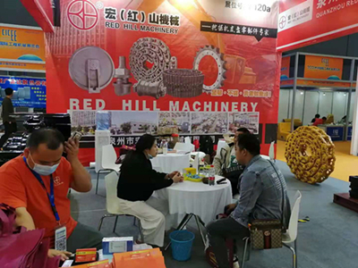 Attend 2021 Changsha international construction equipment exhibition